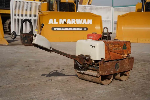 2011 Sakai HV61ST Walk-Behind Roller Rear Right View