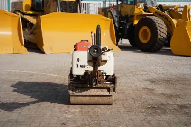 2011 Sakai HV61ST Walk-Behind Roller Rear View