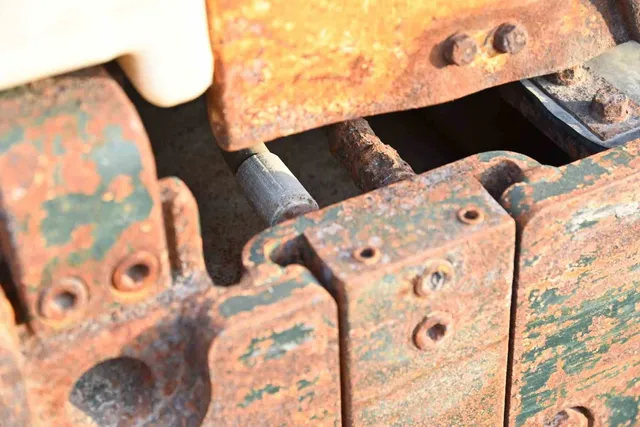 2011 Sakai HV61ST Walk-Behind Roller Undercarriage View