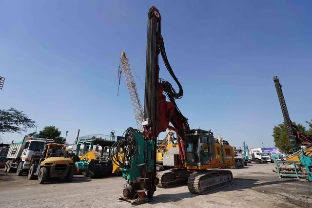 2011 Sennebogen Zeppelin SR35 ABI Mobilram 14-17 Piling Rig Front Left View - PD-0063