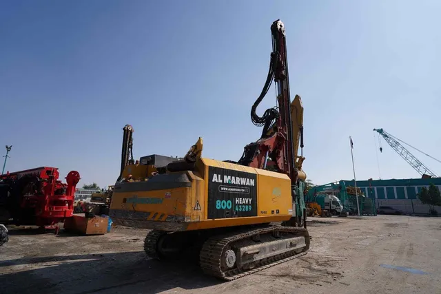 2011 Sennebogen Zeppelin SR35 ABI Mobilram 14-17 Piling Rig Rear Right View - PD-0063