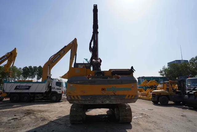 2011 Sennebogen Zeppelin SR35 ABI Mobilram 14-17 Piling Rig Rear View - PD-0063