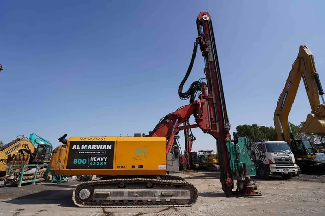 2011 Sennebogen Zeppelin SR35 ABI Mobilram 14-17 Piling Rig Right View - PD-0063