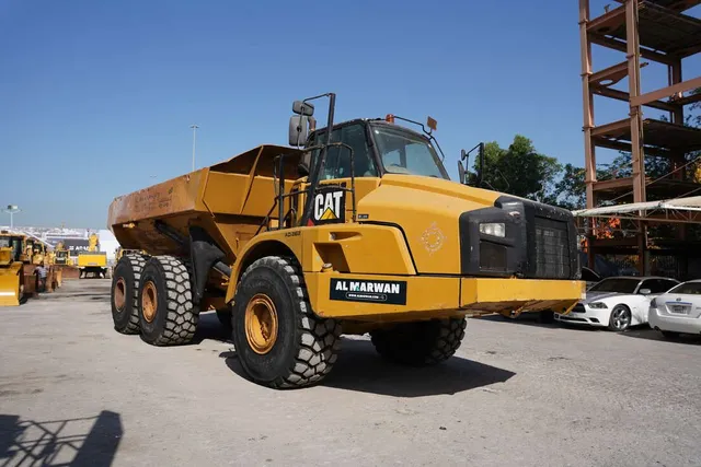 2011 Caterpillar 740B Articulated Hauler for Sale-front right view