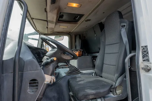 2011 Sany Concrete Pump with Actros 33 Truck Mercedes Inside Cabin View