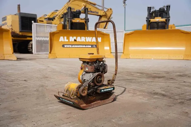 2012 Sakai PC100 Plate Compactor Front Left View - CP-0046