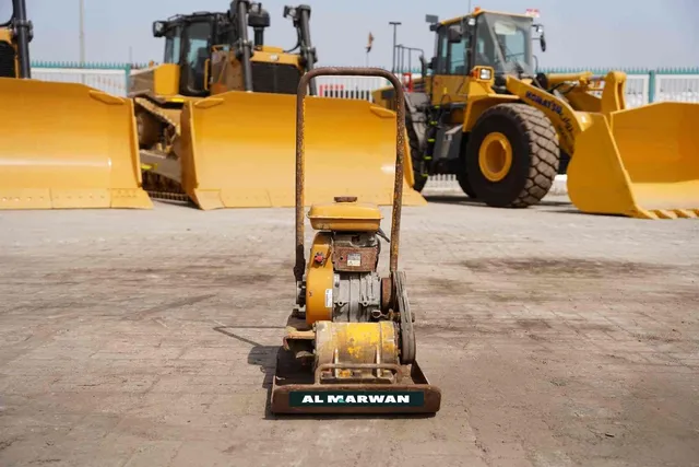 2012 Sakai PC100 Plate Compactor Front View - CP-0046