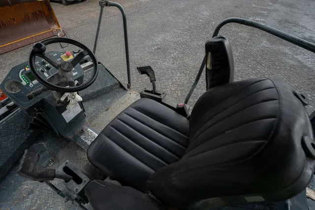 2012 Hamm HD75 Double Roller Drum Inside Cabin View