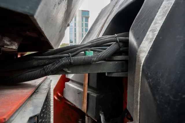 2012 Hamm HD75 Double Roller Drum Under carriage View