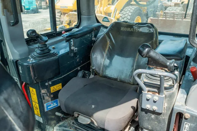 2012 Komatsu D65PX-17 Bulldozer Inside Cabin Image