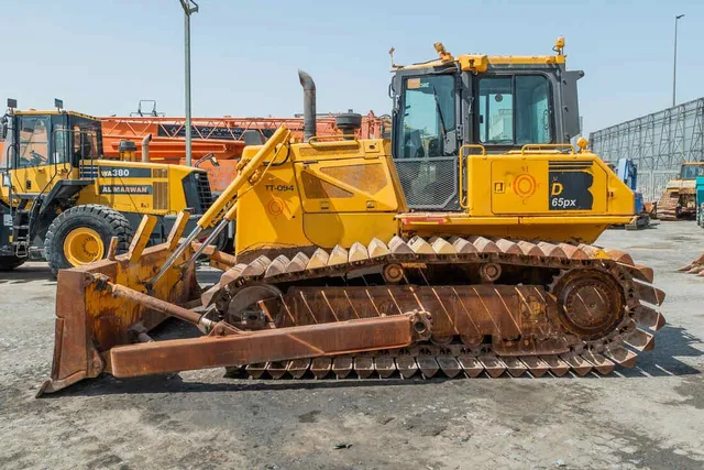 2012 Komatsu D65PX-17 Bulldozer Dimension Image