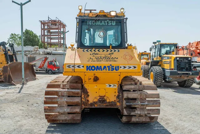 2012 Komatsu D65PX-17 Bulldozer Rear Image