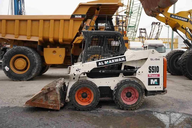 2014 Bobcat S510 Skid Steer Loader Left View - SL-0194