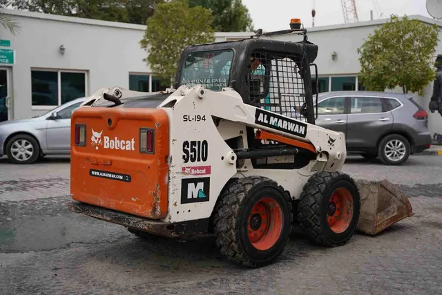 2014 Bobcat S510 Skid Steer Loader Rear Right View - SL-0194