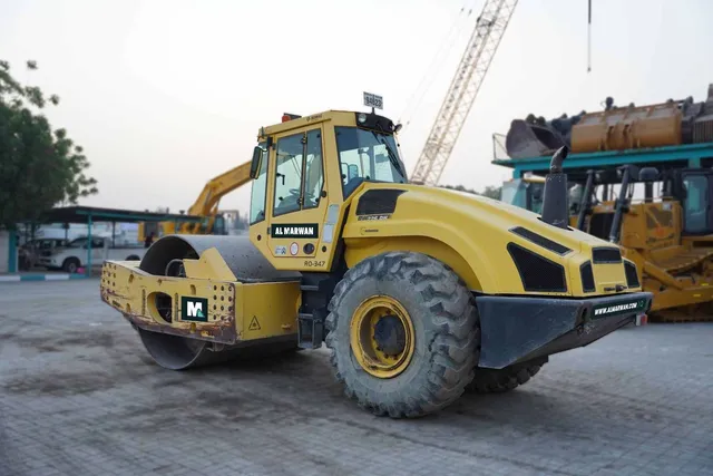 2014 Bomag BW 226 DH-4 Single Drum Roller Rear Left View