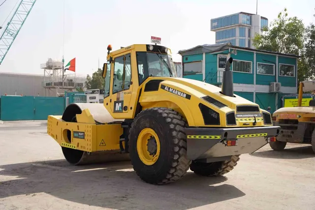 2014 Bomag BW226 DH-4 Single Drum Roller Rear Left View - RO-0345