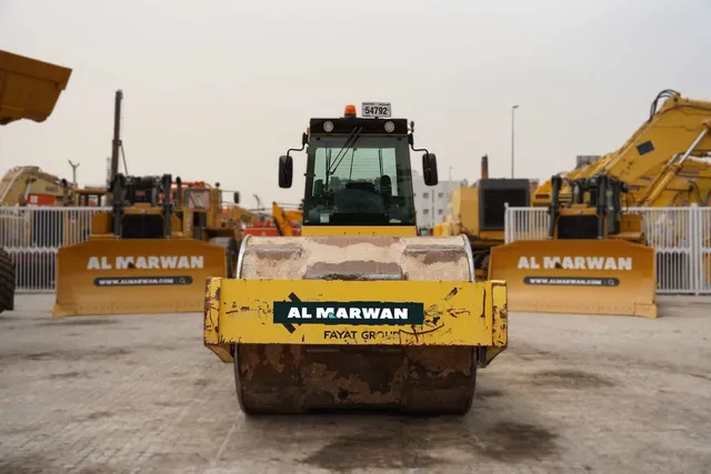 2014 Bomag BW226 DI-4 BVC Single Drum Roller Front View