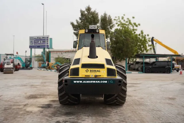 2014 Bomag BW226 DI-4 BVC Single Drum Roller Rear View