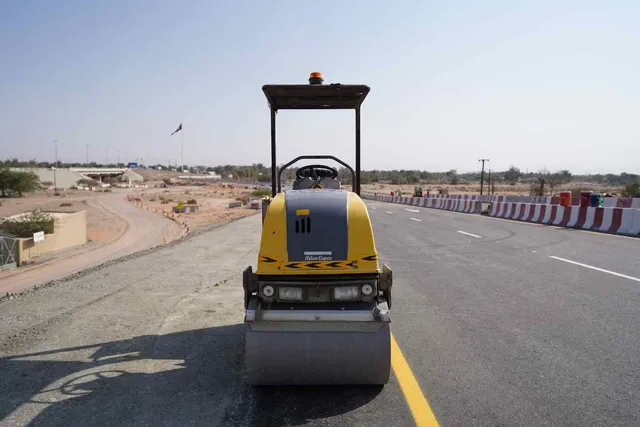 2015 Dynapac Atlas Copco CC900 Ride-On Roller Front View