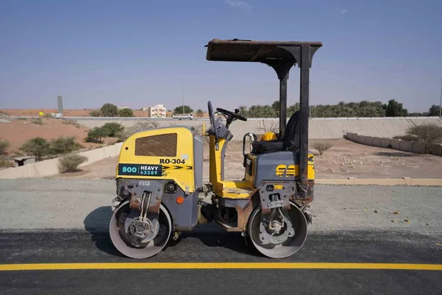 2015 Dynapac Atlas Copco CC900 Ride-On Roller Left View