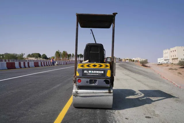 2015 Dynapac Atlas Copco CC900 Ride-On Roller Rear View