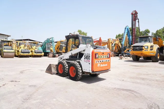 2015 Bobcat S450 Skid Steer Loader Rear Left Image