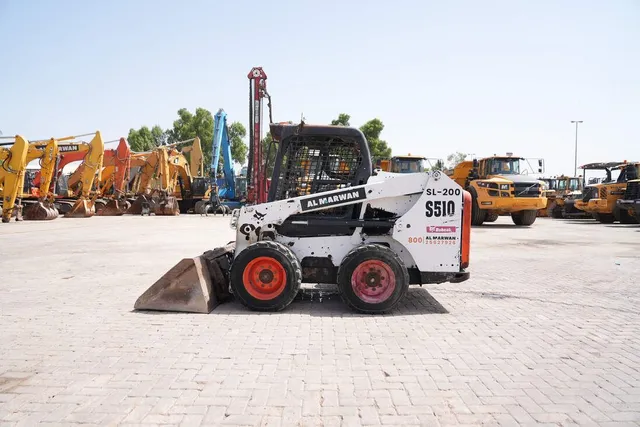 2015 Bobcat S510 Skid Steer Loader Left Side View