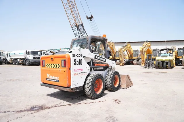 2015 Bobcat S510 Skid Steer Loader Rear Right View