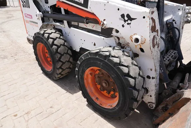2015 Bobcat S510 Skid Steer Loader Tires View