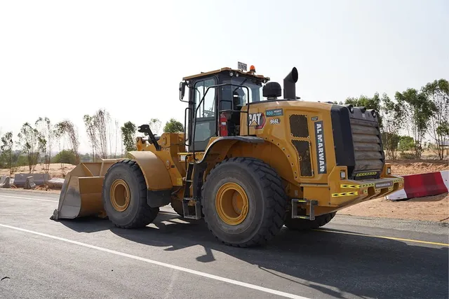 2015 Used Caterpillar 966L Medium Loader Rear Left Image