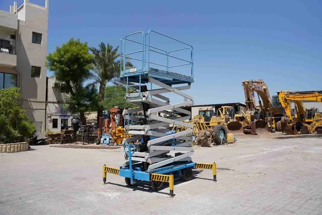 2016 Beta B500 Electric Scissor Lift Front Left View - LF-0069