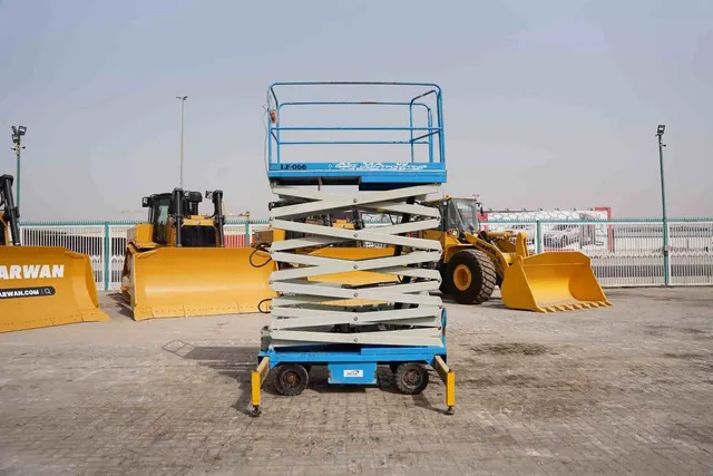 2016 Beta B500 Electric Scissor Lift Left View - LF-0066