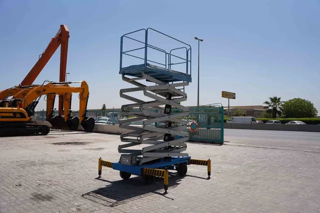 2016 Beta B500 Electric Scissor Lift Rear Right View - LF-0069