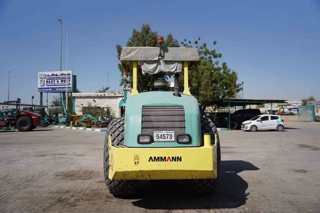 2017 Ammann ASC 100 D Single Drum Roller Rear View - RO-0332