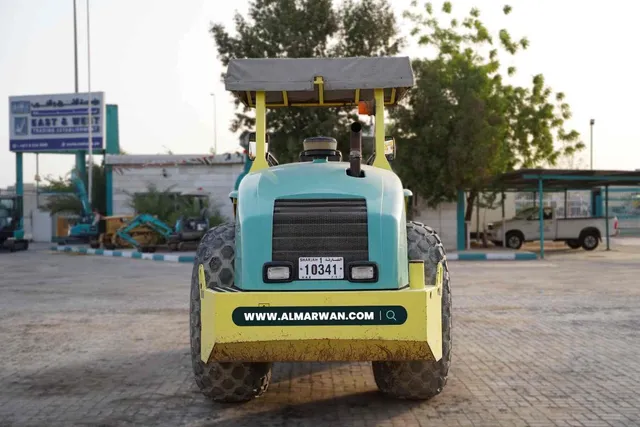 2017 Ammann ASC 100 Single Drum Roller Rear View - RO-0329