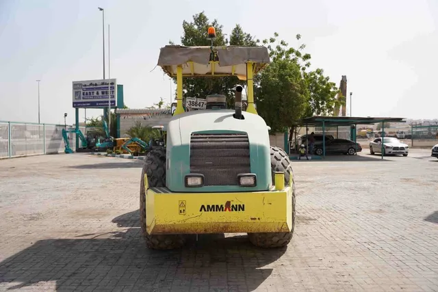 2017 Ammann ASC 100 Single Drum Roller Rear View - RO-0331