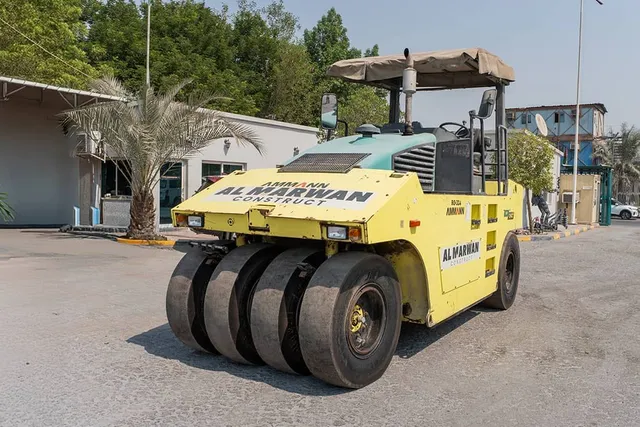 2017 Ammann AP240 Pneumatic Tyre Roller Front Left View