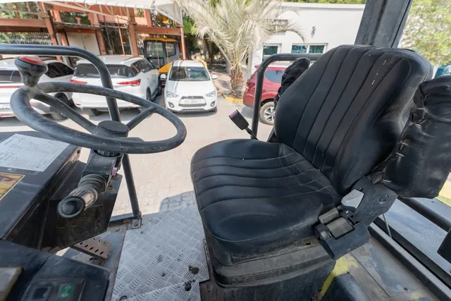 2017 Ammann AP240 Pneumatic Tyre Roller Inside Cabin View