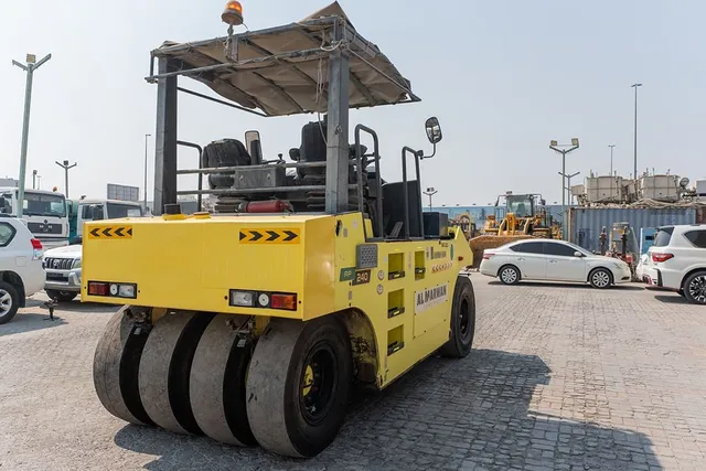 2017 Ammann AP240 Pneumatic Tyre Roller Rear Right View