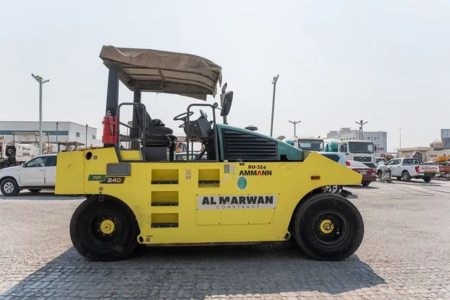 2017 Ammann AP240 Pneumatic Tyre Roller Right Side View