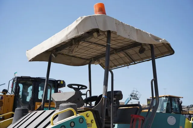 2017 Ammann AV110X Articulated Tandem Roller Cabin View