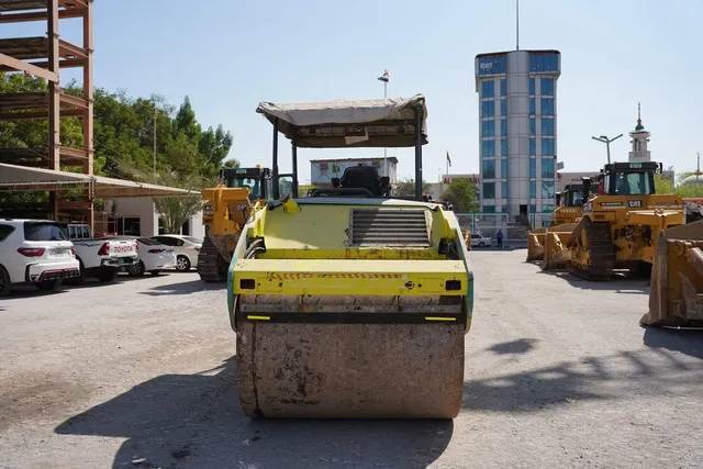 2017 Ammann AV110X Articulated Tandem Roller Rear View