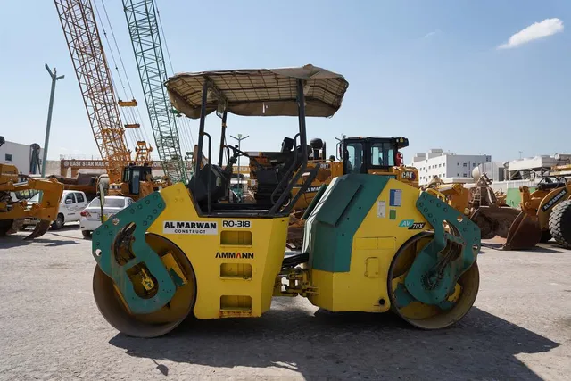 2017 Ammann AV70X Articulated Roller Left Side Image