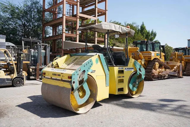 2017 Ammann AV70X Articulated Roller Right Back View