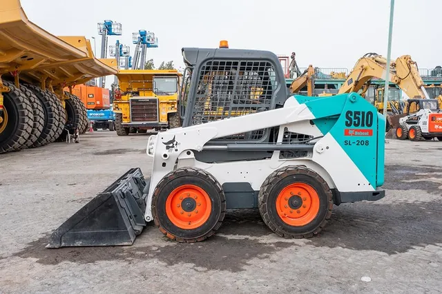 2017 Bobcat CTS510 Skid Steer Loader Left Side View