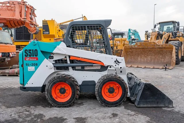 2017 Bobcat CTS510 Skid Steer Loader Right Side View