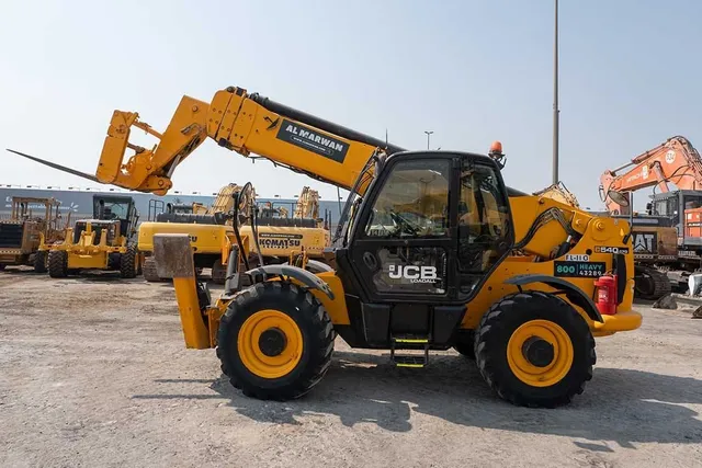 2017 JCB 540-170 Telescopic Handler Left Side View