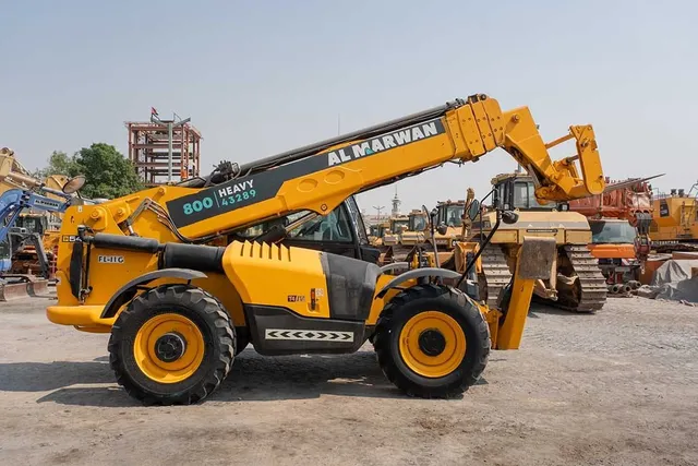 2017 JCB 540-170 Telescopic Handler Right Side View