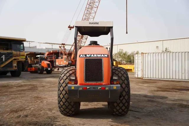 2018 Hamm 311P Single Drum Roller Rear View