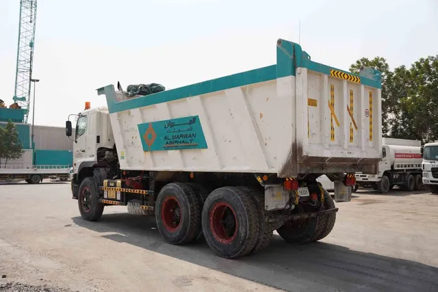 2018 Hino 700 Series ZS 4041 6x4 Tipper Truck Rear Left View - TK-0395